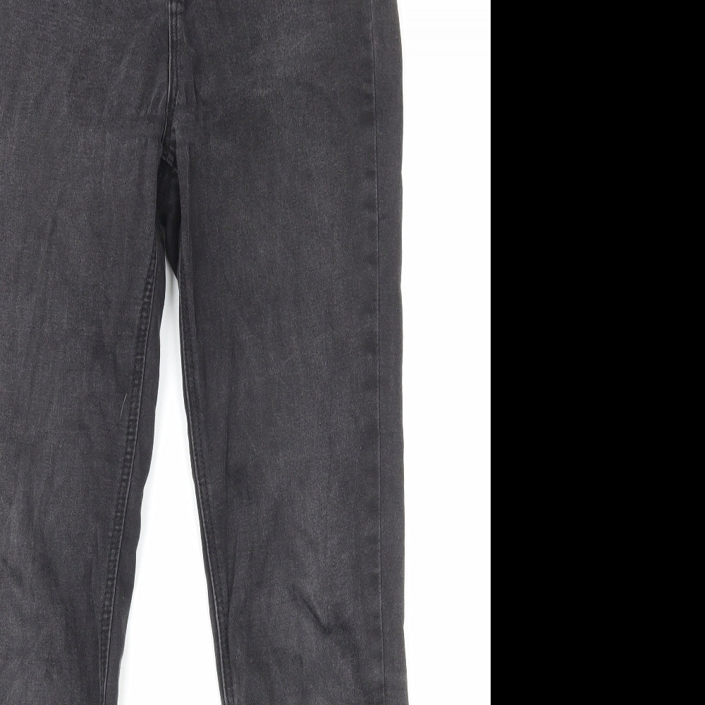 Pimkie Womens Grey Cotton Skinny Jeans Size 10 Regular Zip