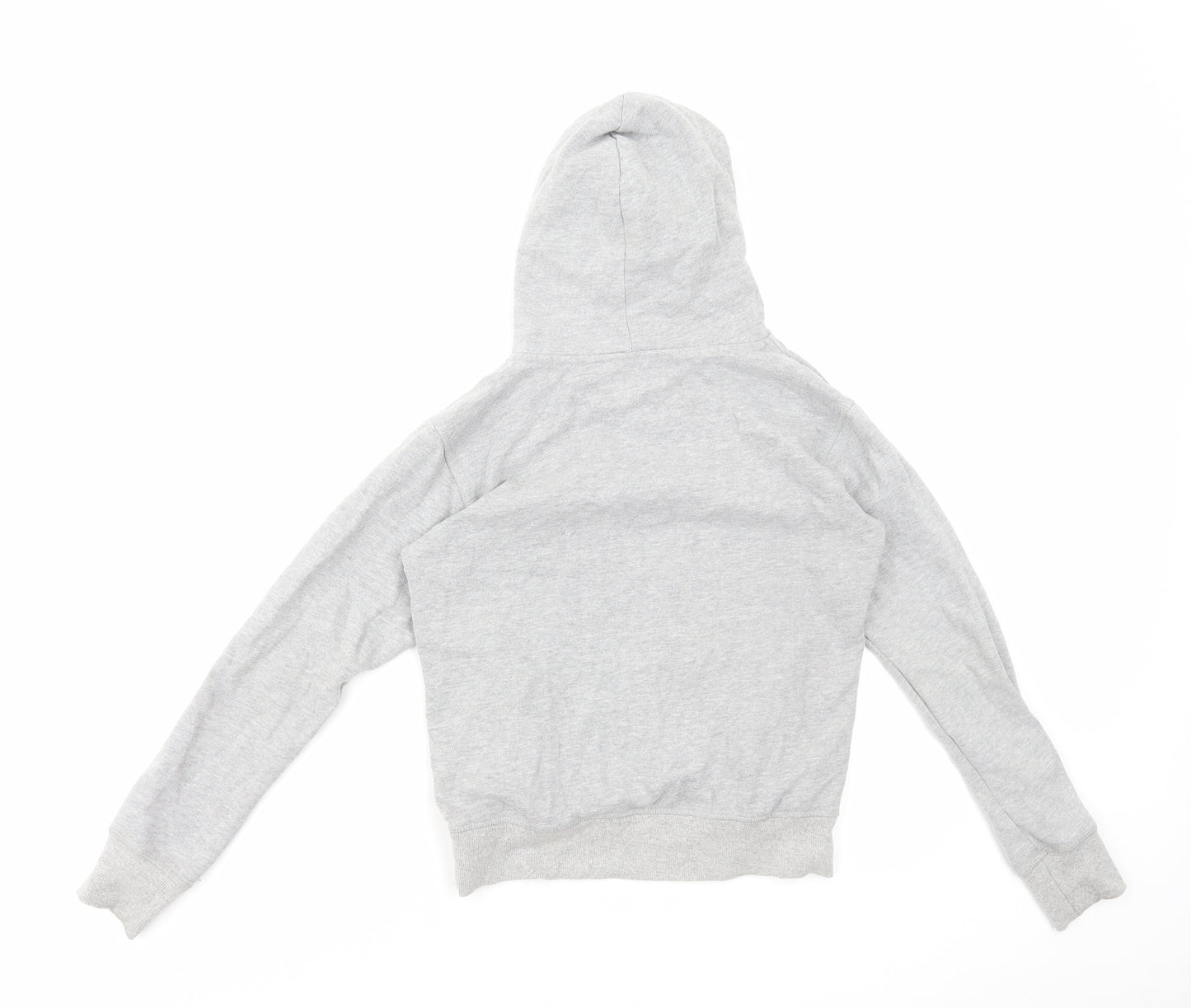 Disneyland Paris Girls Grey Cotton Pullover Hoodie Size 12 Years Pullover - Mickey Mouse