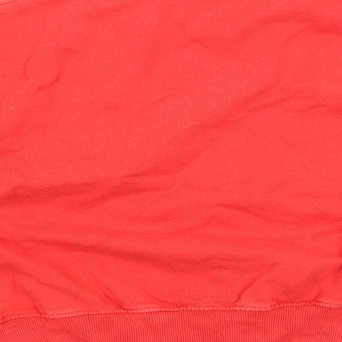 Pull&Bear Womens Red Cotton Pullover Sweatshirt Size S Pullover - Long Beach California