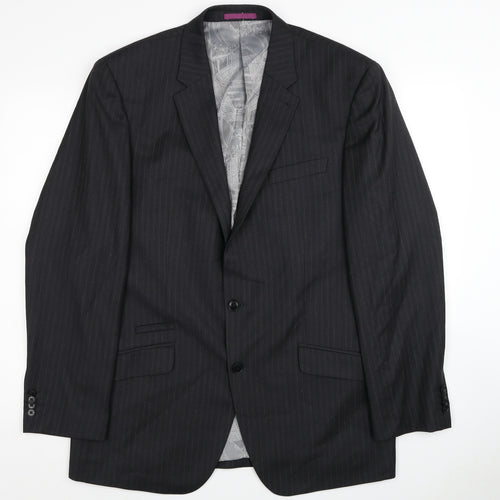 NEXT Mens Grey Wool Jacket Suit Jacket Size 42