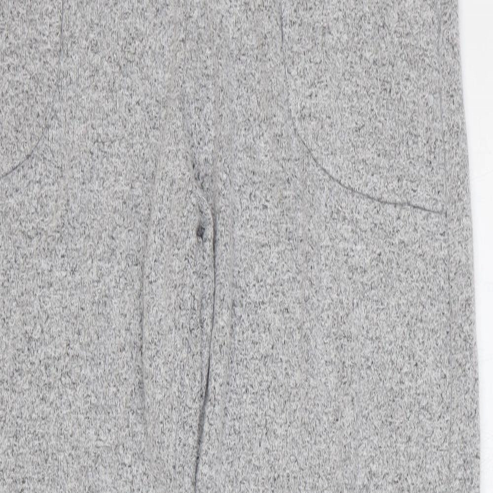 George Womens Grey Viscose Jogger Trousers Size 10 Regular