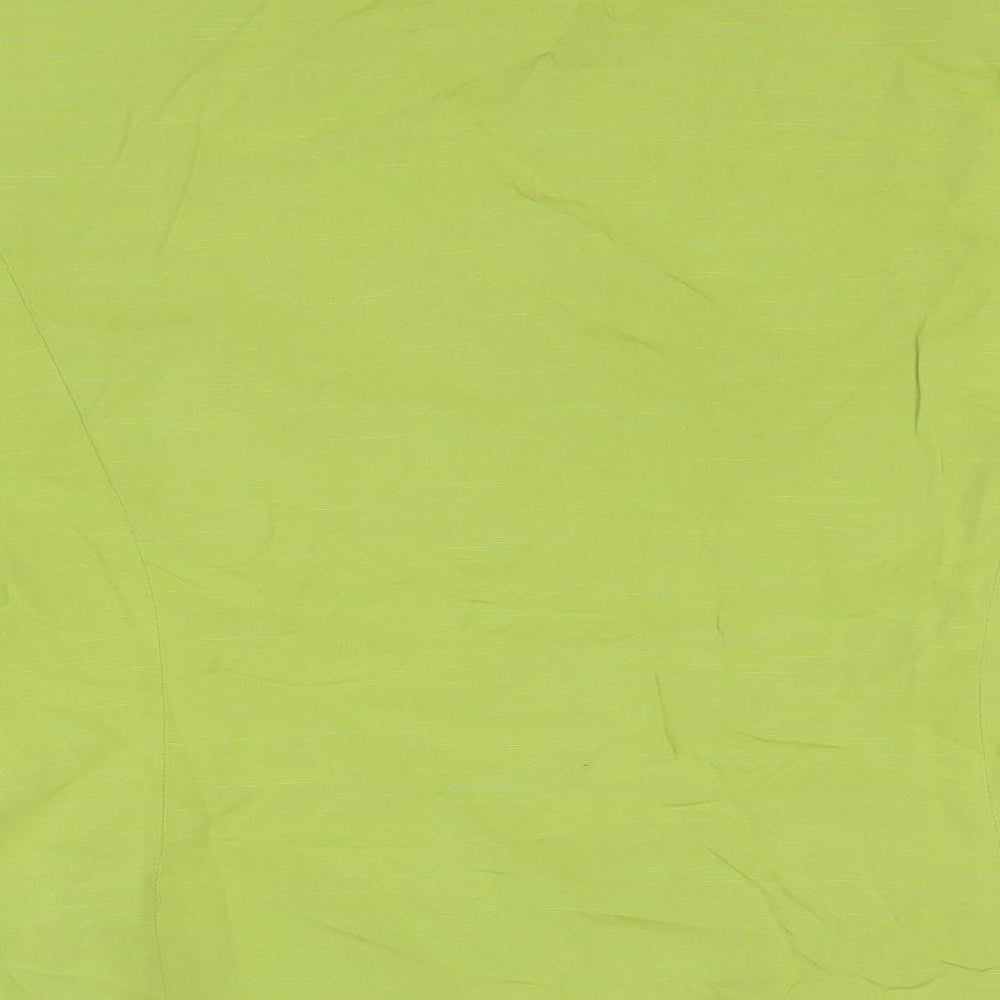 Preworn Womens Green Modal Basic Button-Up Size L Collared