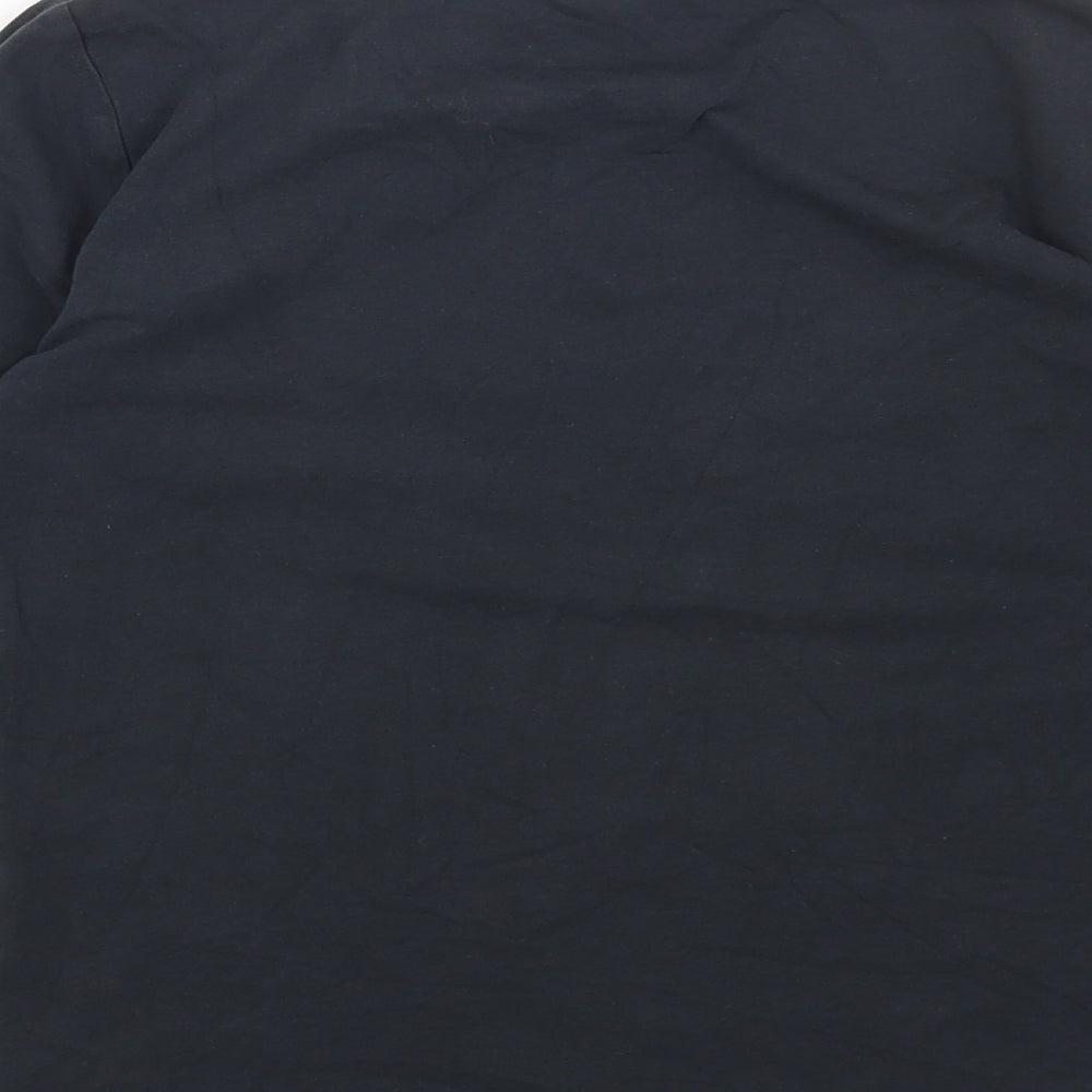 John Lewis Girls Grey Cotton Basic T-Shirt Size 12 Years Round Neck Pullover