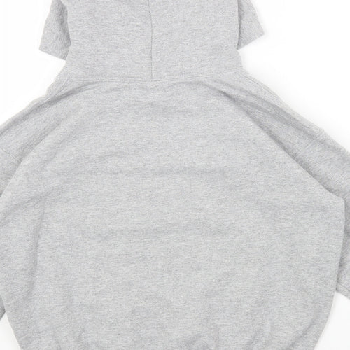 Preworn Womens Grey Cotton Pullover Hoodie Size M Pullover - Eat Sleep Dance Repeat