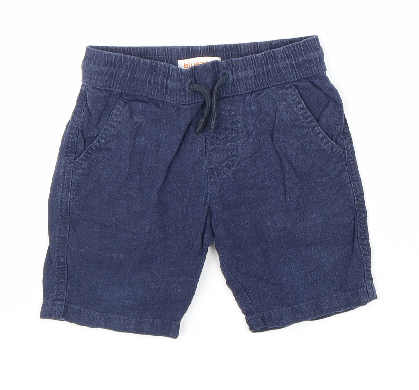 Debenhams Boys Blue Viscose Cropped Trousers Size 18-24 Months