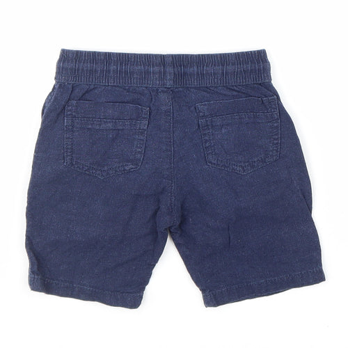 Debenhams Boys Blue Viscose Cropped Trousers Size 18-24 Months