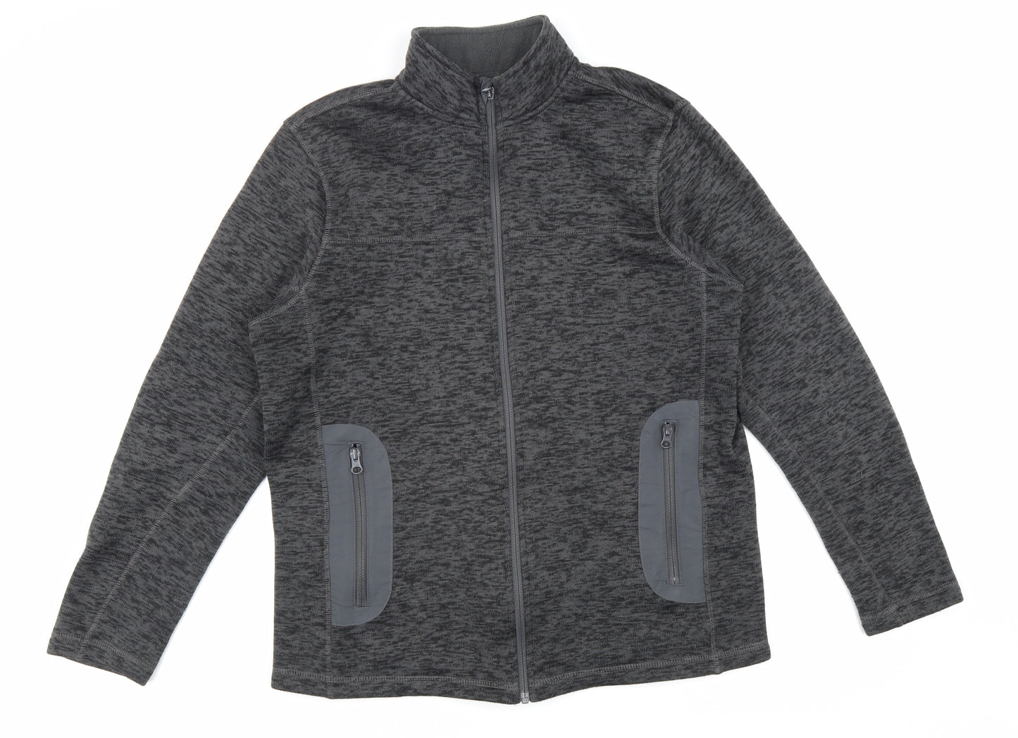 Crane Mens Grey Jacket Size L Zip