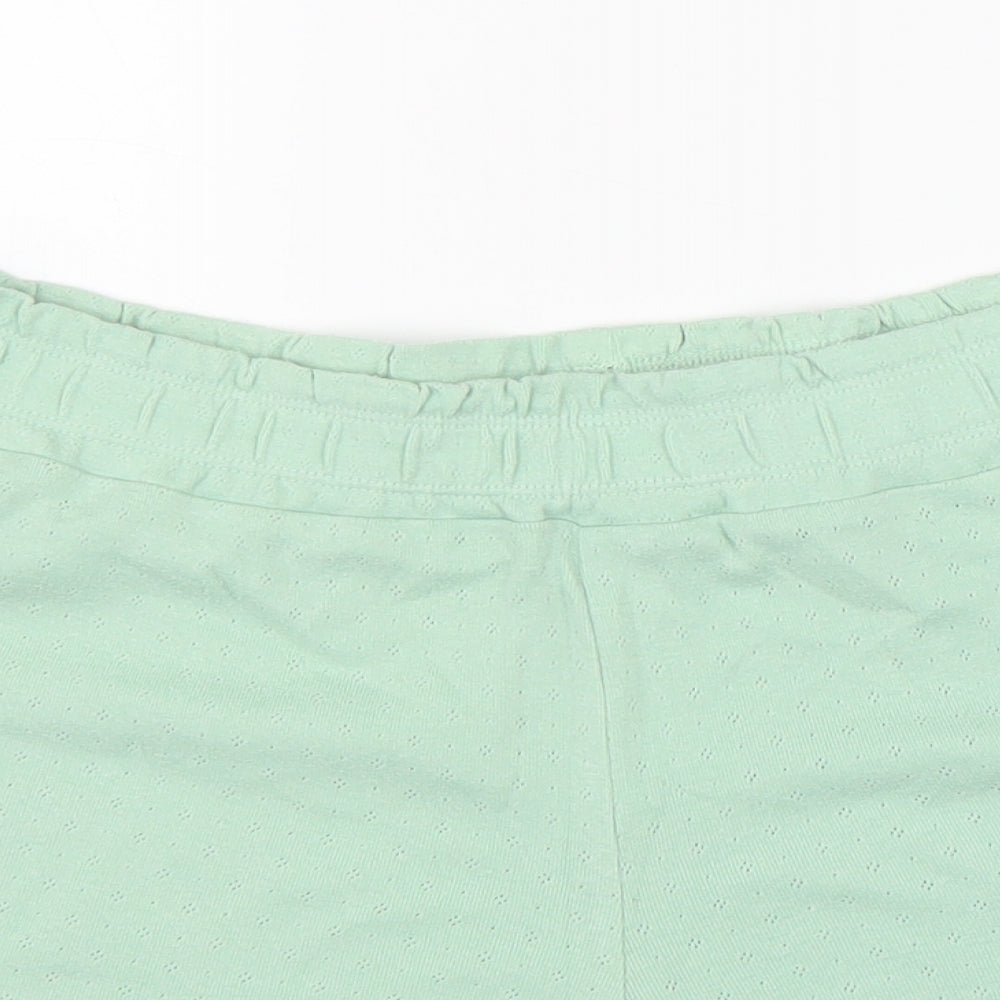George Womens Green Cotton Hot Pants Shorts Size 16 L3 in Regular