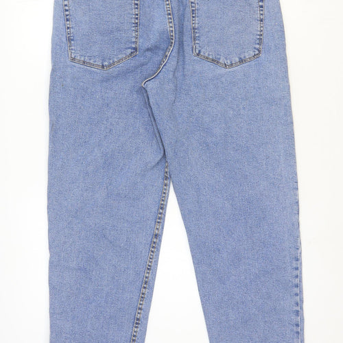 Red Herring Womens Blue Cotton Straight Jeans Size 32 in L31 in Regular Zip