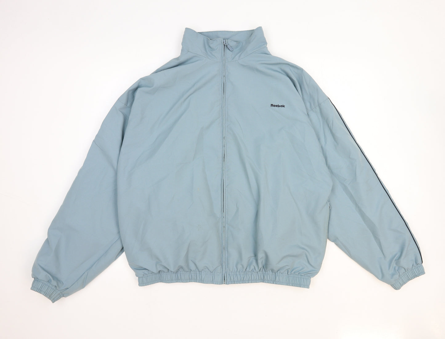 Reebok Mens Blue Jacket Size L Zip
