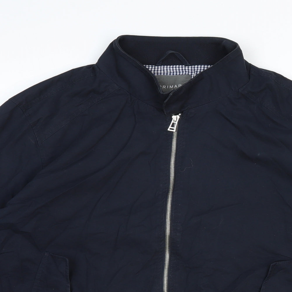 Primark Mens Blue Jacket Size L Zip