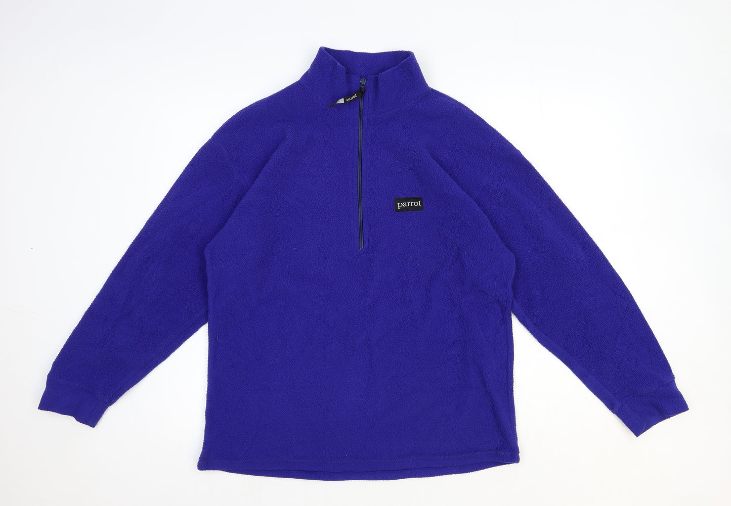 Parrot Mens Blue Jacket Size L Zip