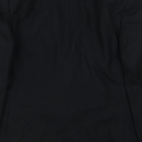 Marks and Spencer Mens Black Viscose Jacket Blazer Size 42