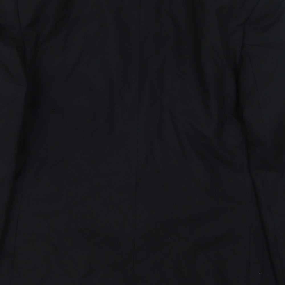 Marks and Spencer Mens Black Viscose Jacket Blazer Size 42