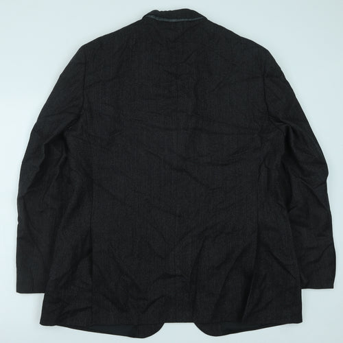 Marks and Spencer Mens Grey Wool Jacket Suit Jacket Size 44