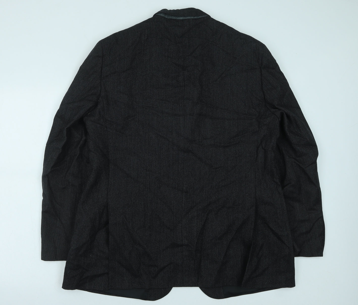 Marks and Spencer Mens Grey Wool Jacket Suit Jacket Size 44