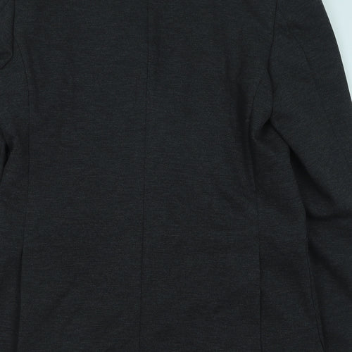 Marks and Spencer Mens Grey Polyester Jacket Suit Jacket Size 38