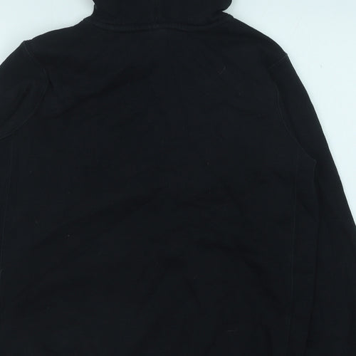 Nike Boys Black Cotton Pullover Hoodie Size L Pullover