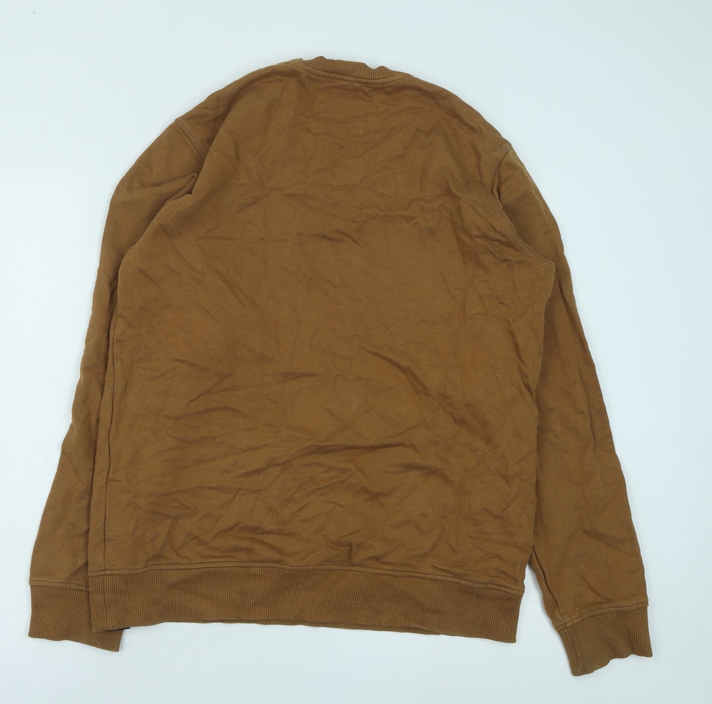 Dickies Mens Brown Cotton Pullover Sweatshirt Size L
