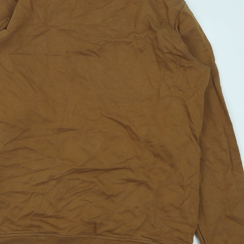 Dickies Mens Brown Cotton Pullover Sweatshirt Size L