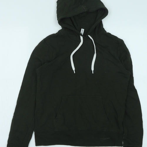 H&M Boys Green Cotton Pullover Hoodie Size S Pullover