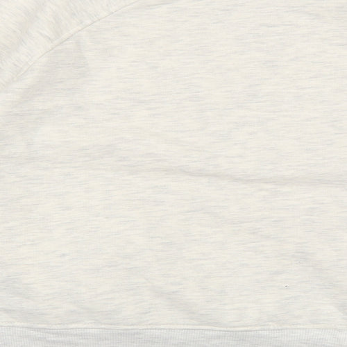 Marks and Spencer Womens Grey Polyester Pullover Sweatshirt Size 8 Pullover