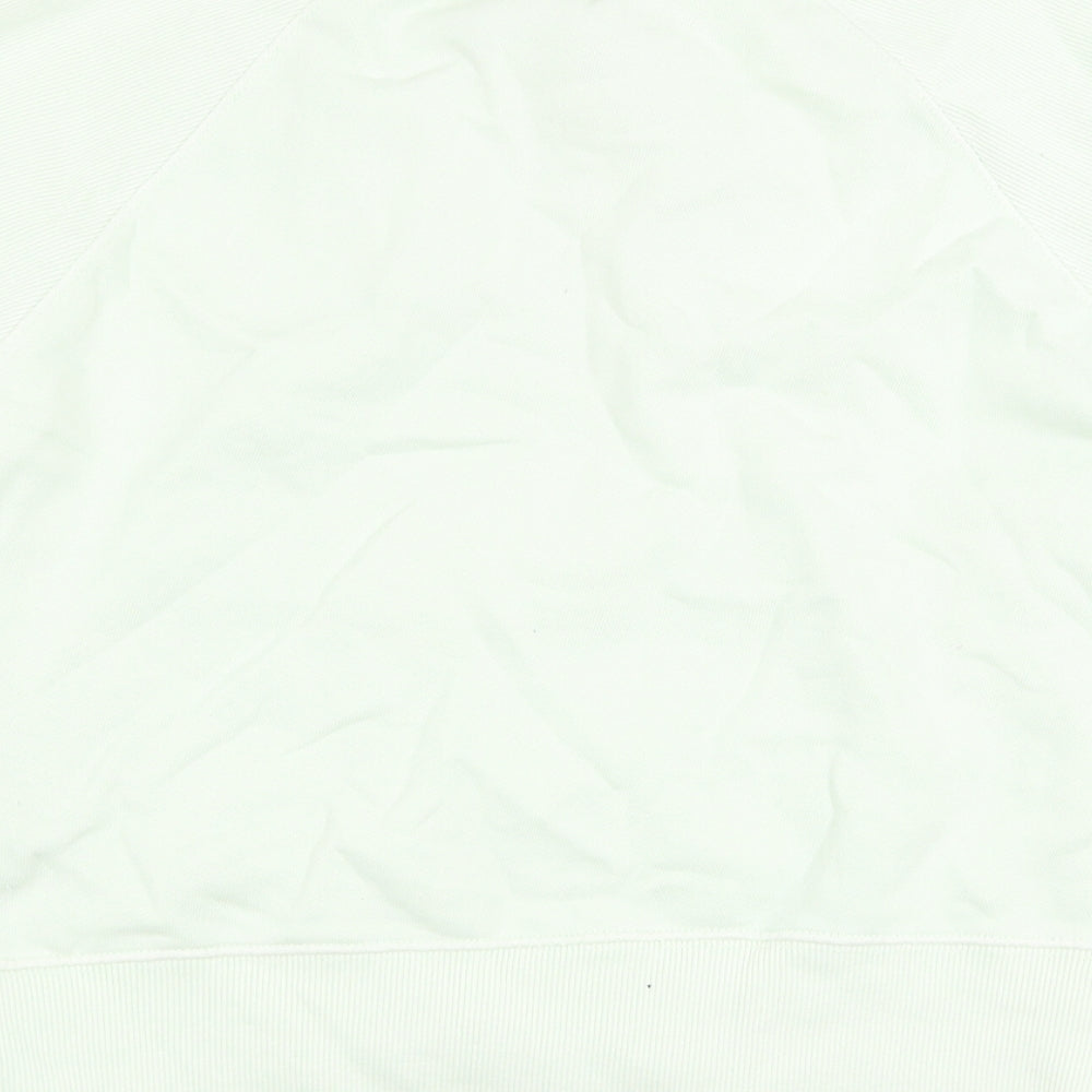 Zara Girls Green Cotton Pullover Sweatshirt Size 9-10 Years Pullover