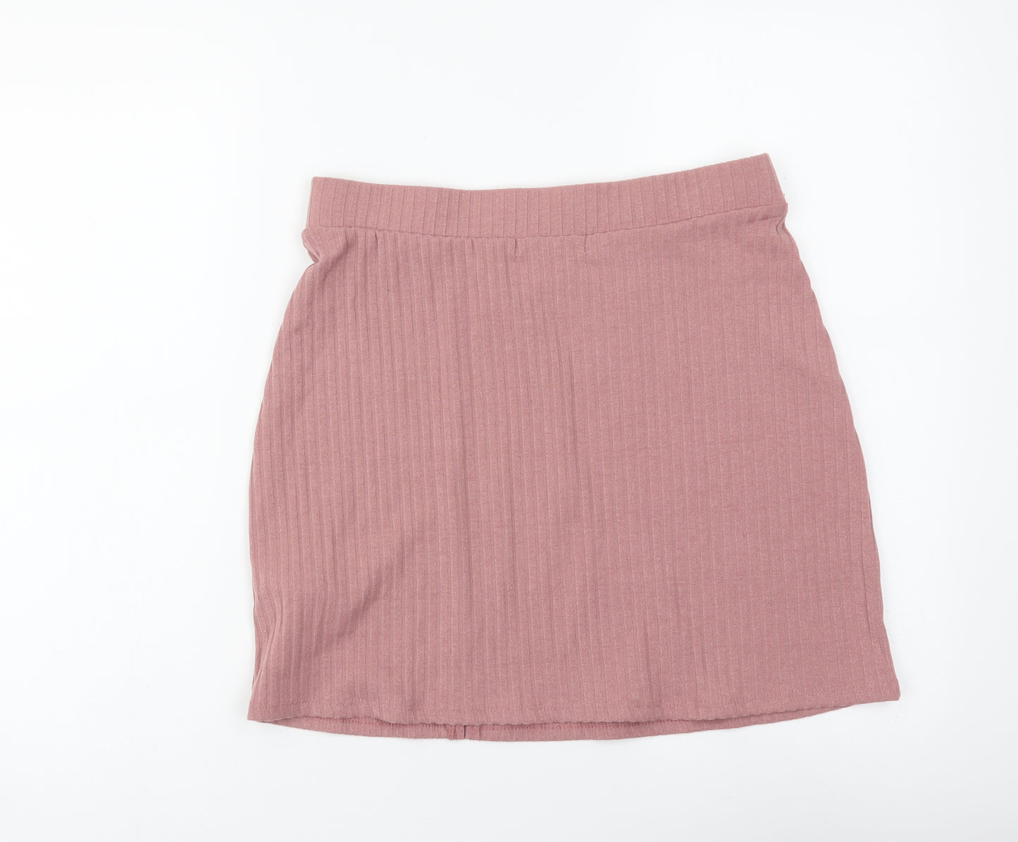 Primark Womens Pink Polyester Bandage Skirt Size S