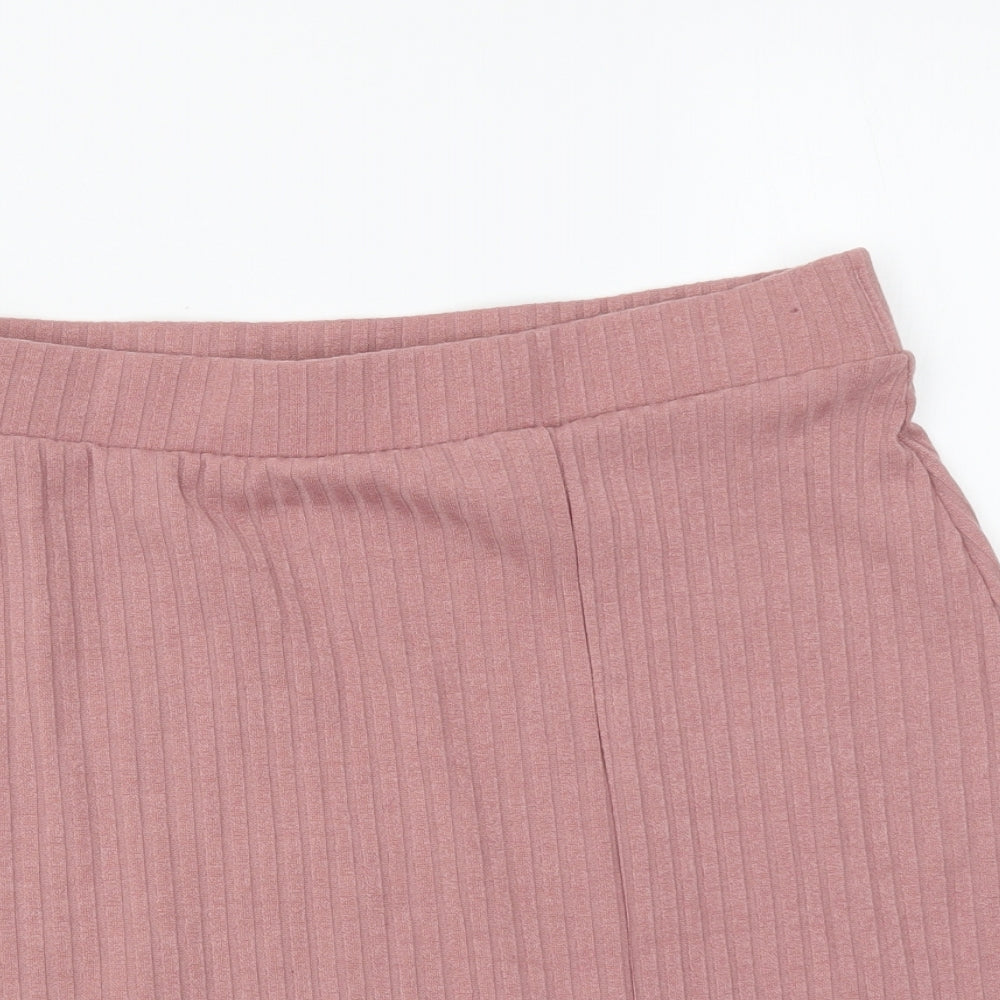 Primark Womens Pink Polyester Bandage Skirt Size S