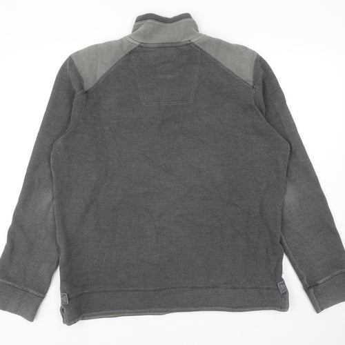 Fat Face Mens Grey Cotton Pullover Sweatshirt Size M