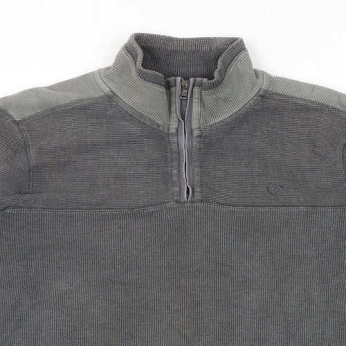Fat Face Mens Grey Cotton Pullover Sweatshirt Size M