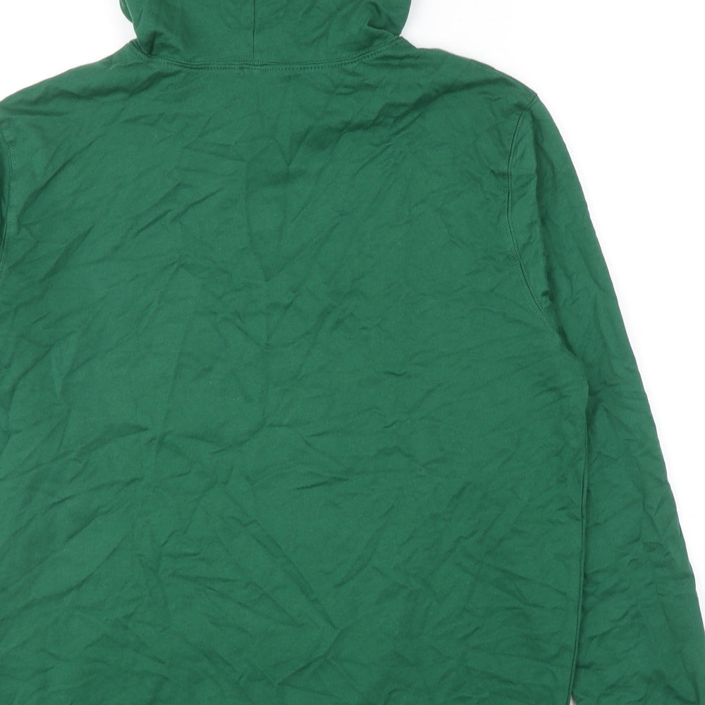 Zaful Womens Green Cotton Pullover Hoodie Size M Pullover