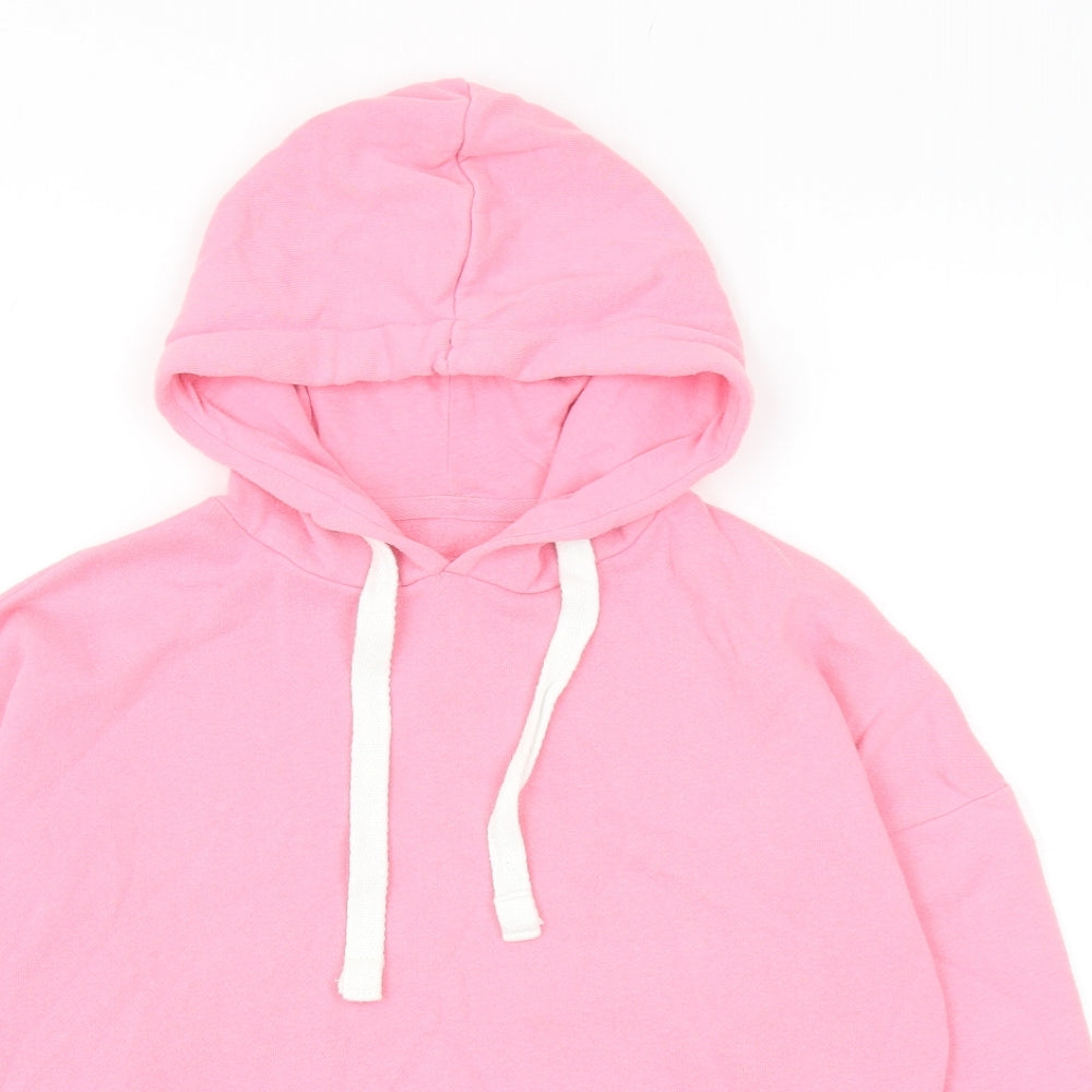 Atmosphere Womens Pink Cotton Pullover Hoodie Size 10 Pullover
