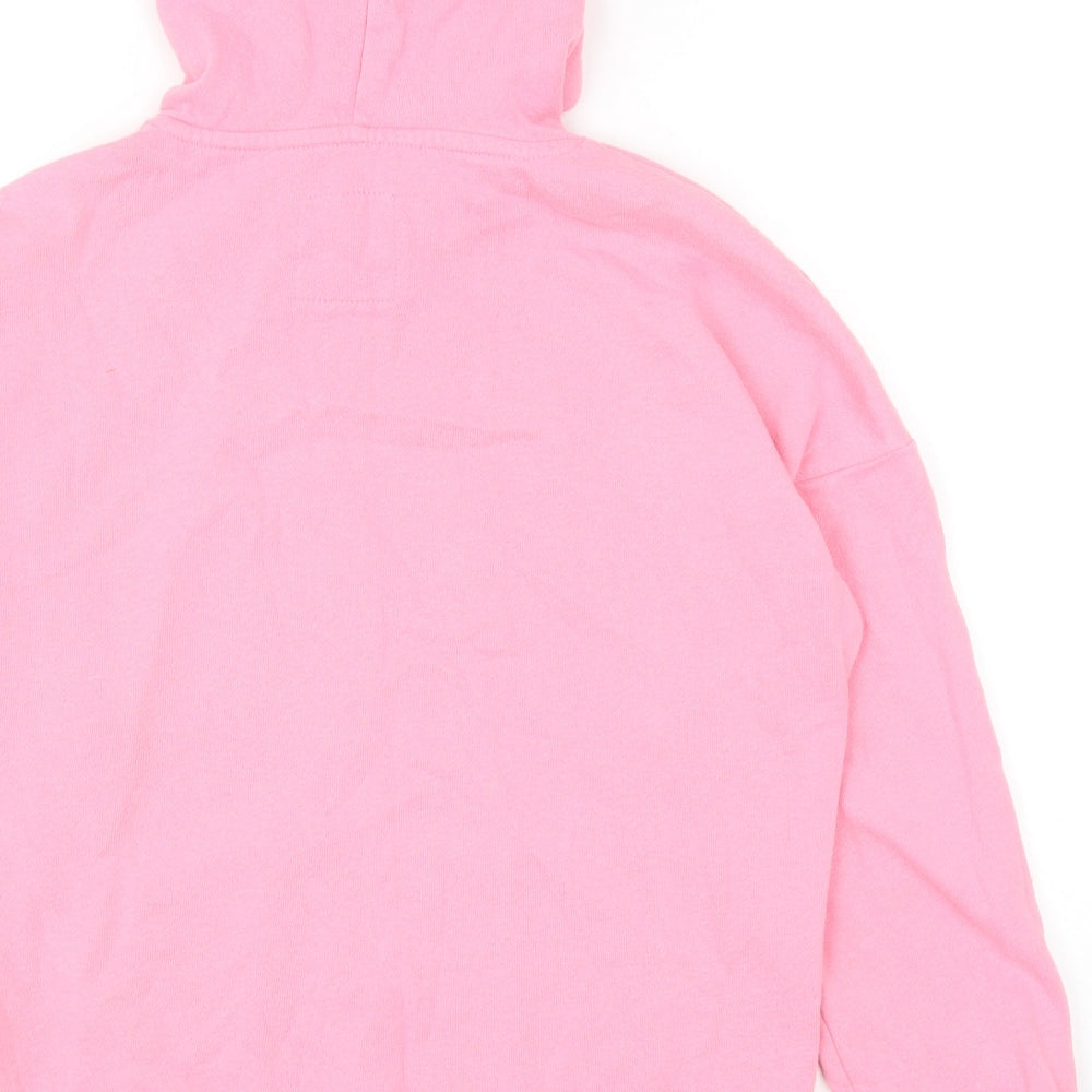 Atmosphere Womens Pink Cotton Pullover Hoodie Size 10 Pullover