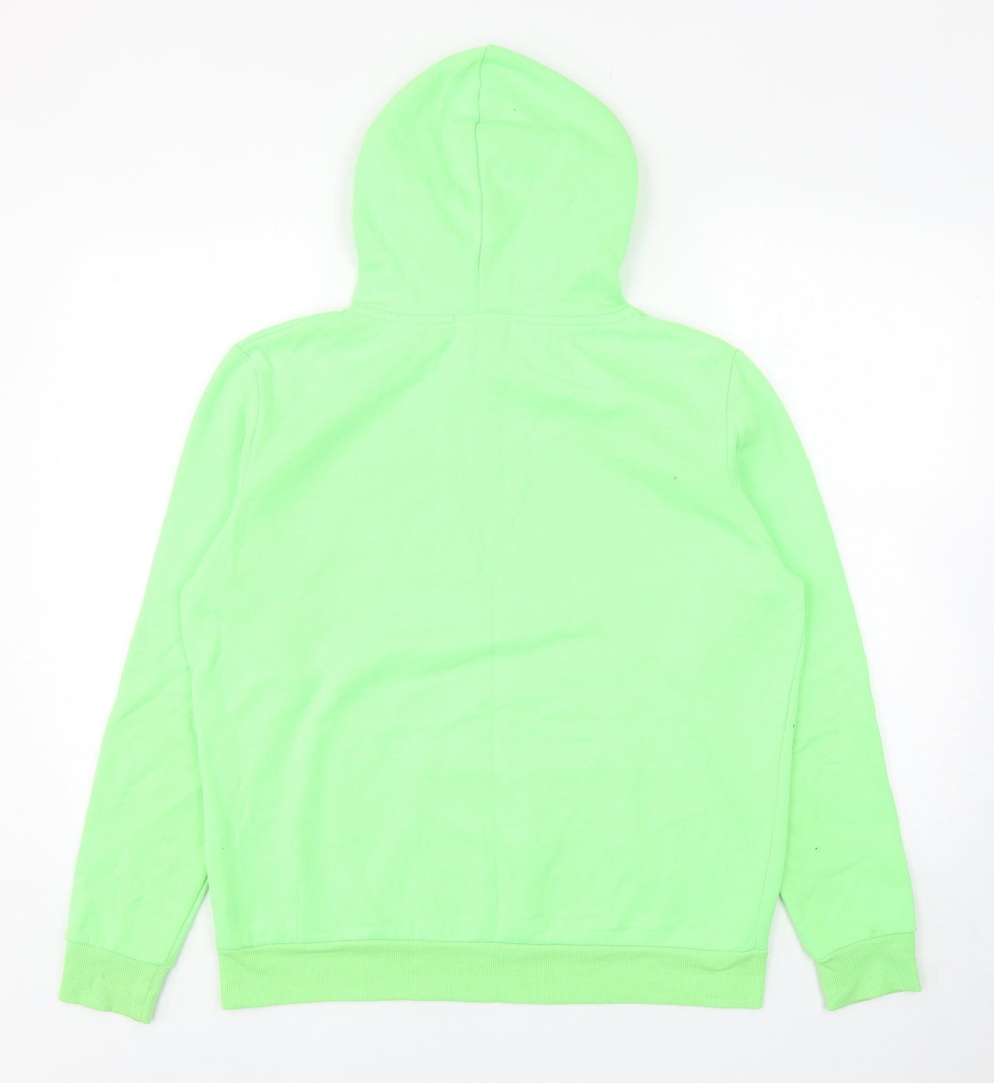 Primark Womens Green Cotton Pullover Hoodie Size L Pullover