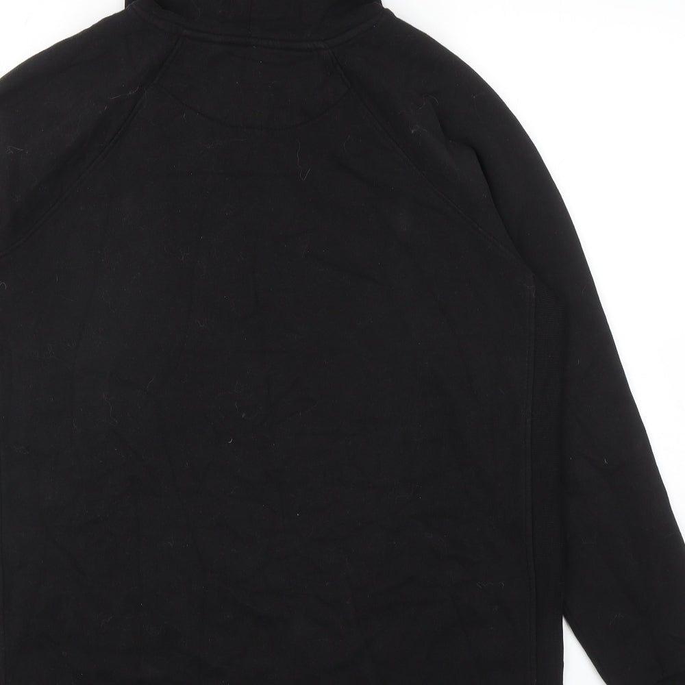 NEXT Womens Black Cotton Pullover Hoodie Size M Pullover