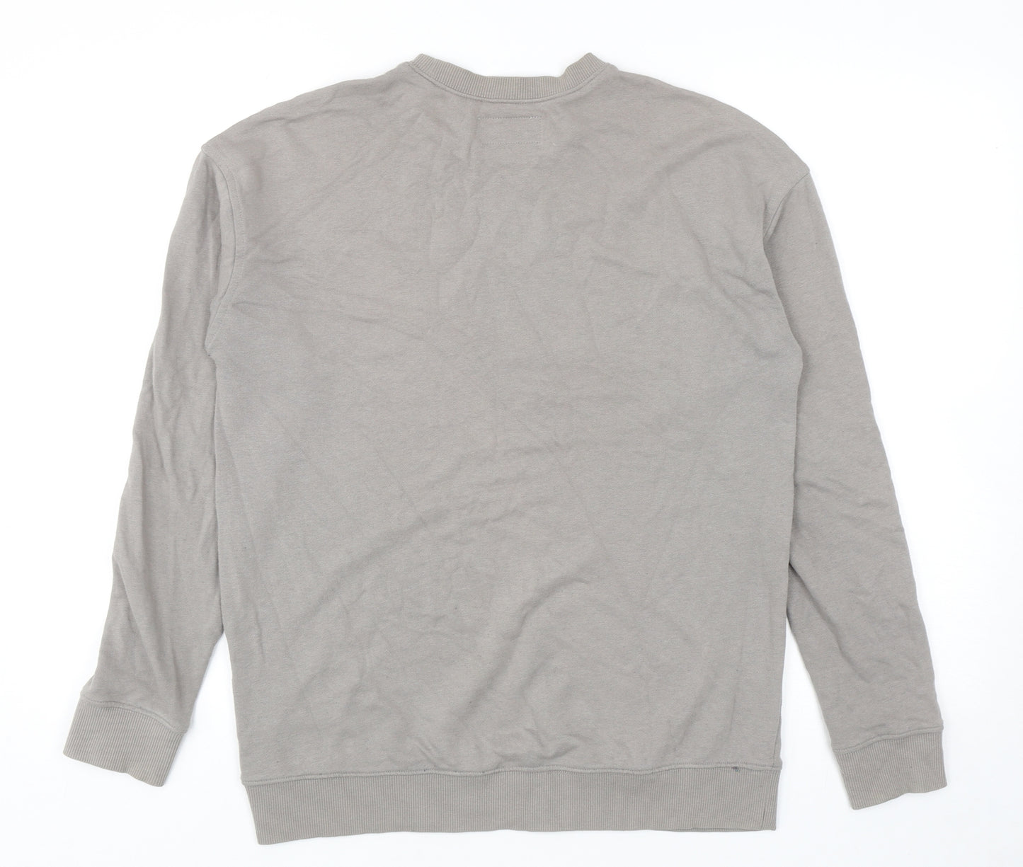 Original Use Mens Grey Cotton Pullover Sweatshirt Size XS
