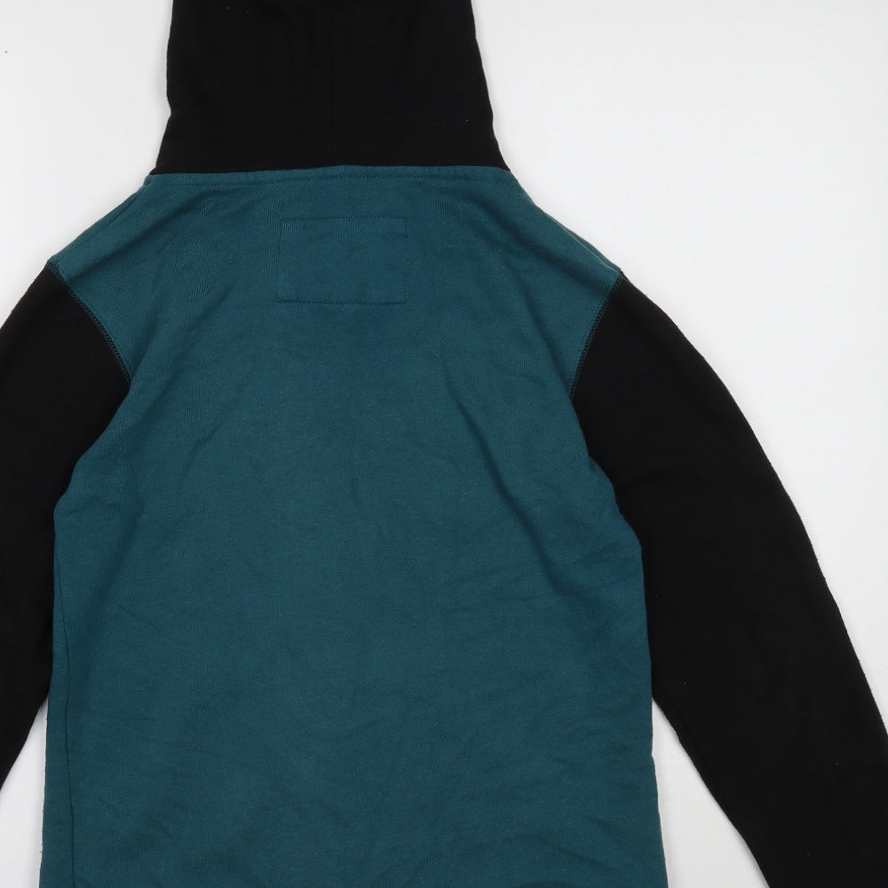 Saltrock Boys Blue Colourblock Jacket Size 13 Years Zip