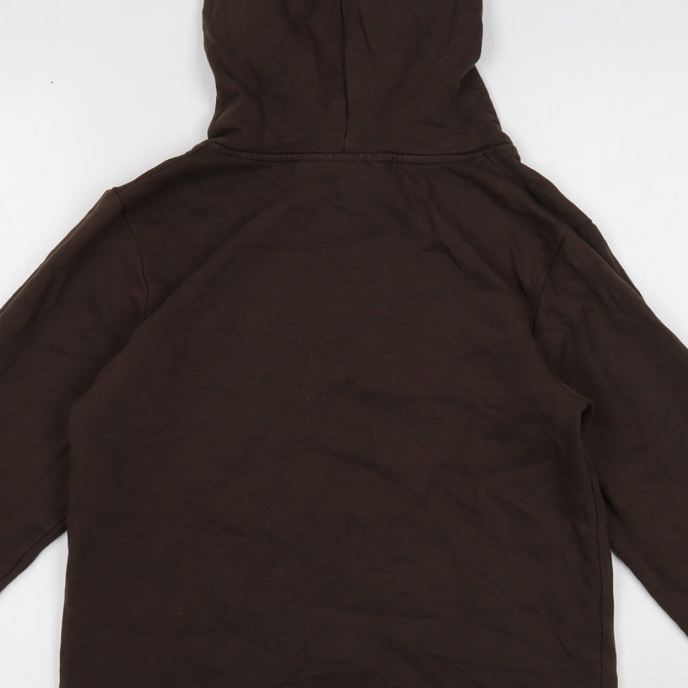 Fortnite Boys Brown Coir Pullover Hoodie Size 11-12 Years Drawstring