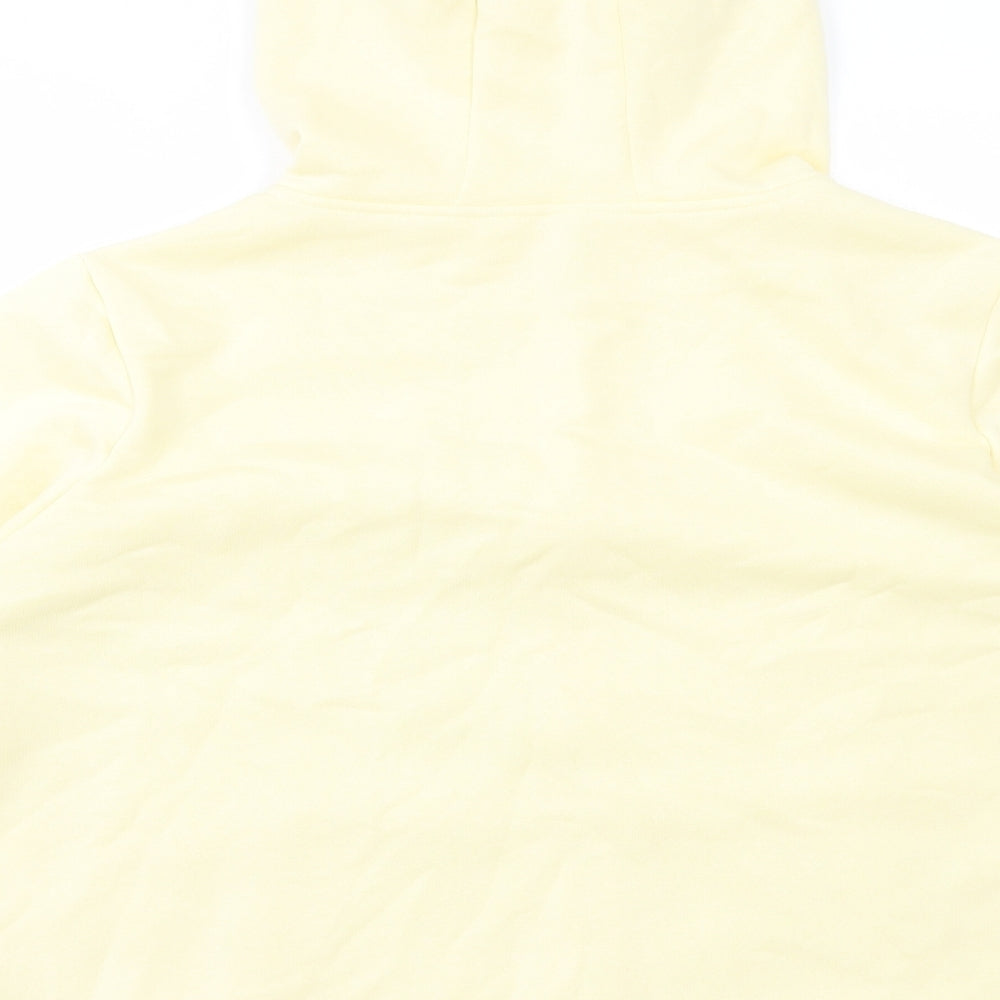 Primark Womens Yellow Cotton Full Zip Hoodie Size XL Zip