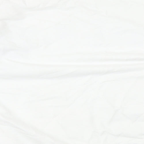 Boohoo Mens White Cotton Pullover Sweatshirt Size M