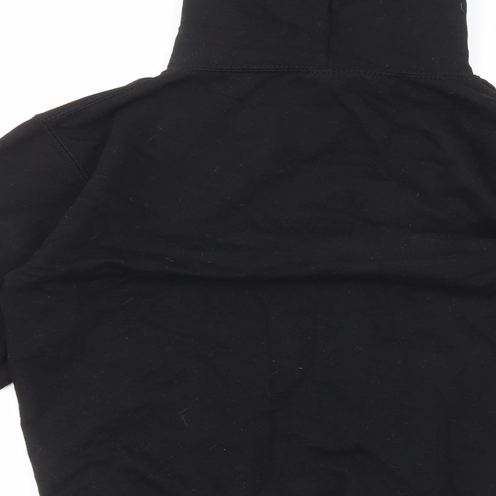 Just Hoods Boys Black Cotton Pullover Hoodie Size S Pullover - Junior Golf