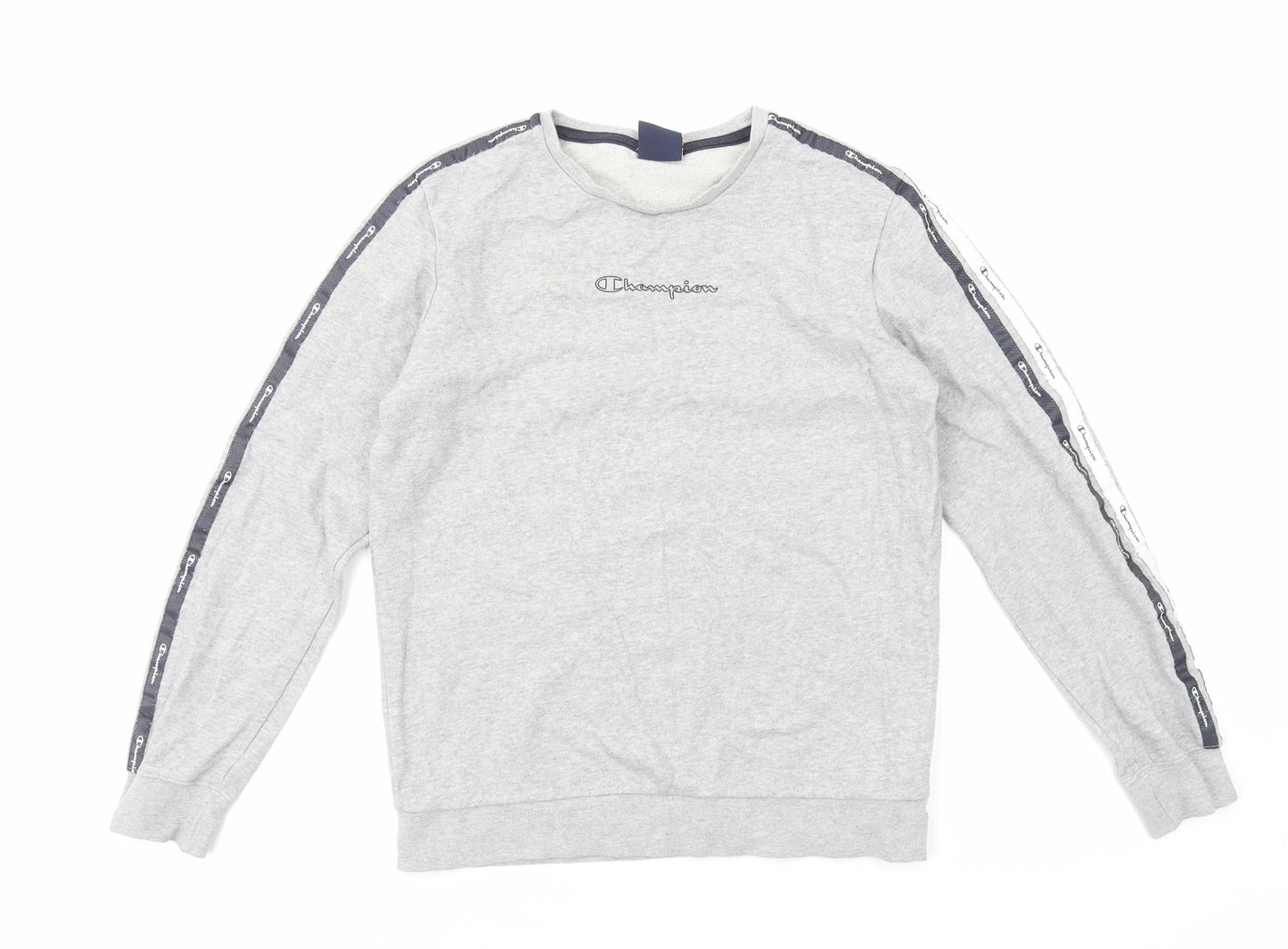Champion Womens Grey Cotton Pullover Sweatshirt Size XL Pullover