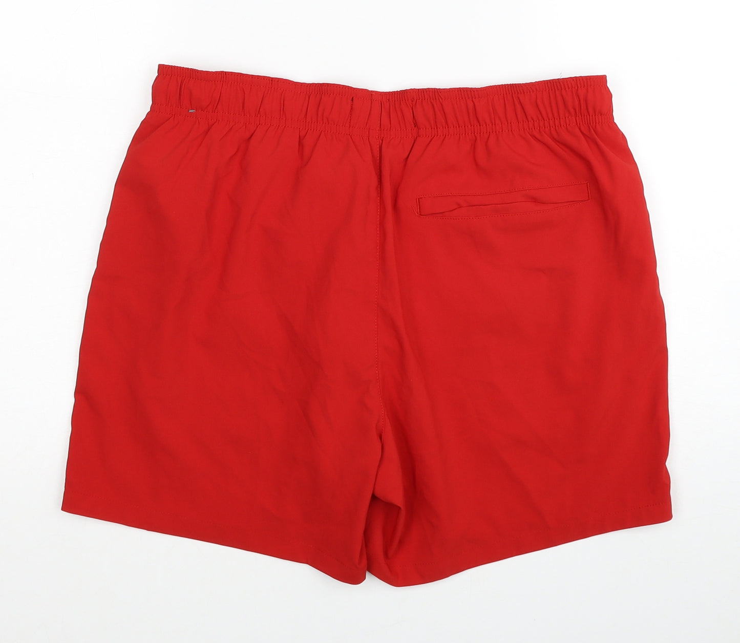 Abercrombie & Fitch Mens Red Polyester Sweat Shorts Size M Regular