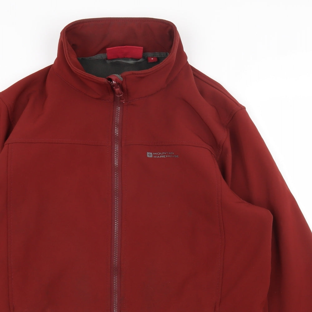 Mountain Warehouse Womens Red Jacket Size M Zip