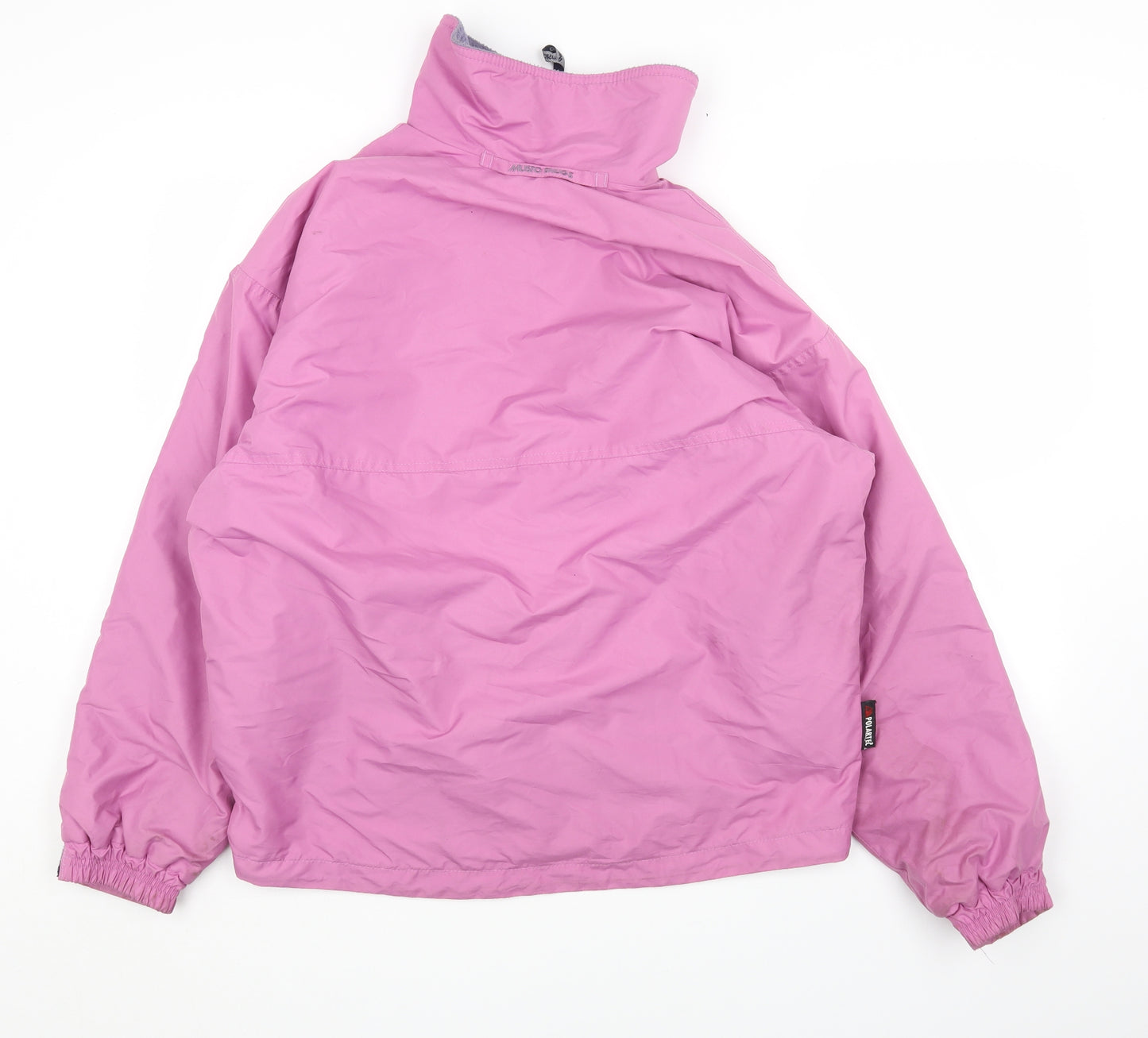 Polartec Womens Pink Rain Coat Coat Size S Zip