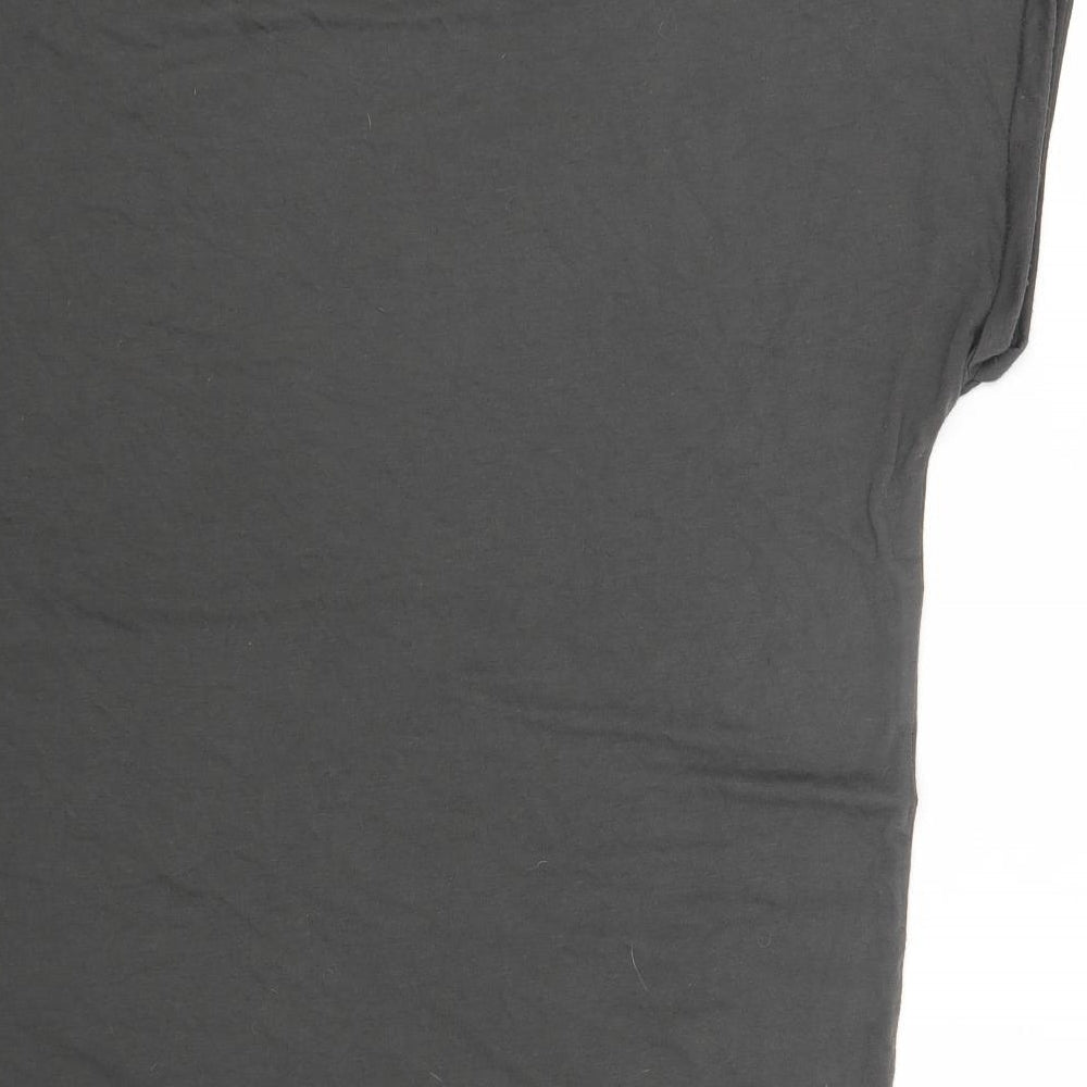 Primark Womens Grey Polyester Basic T-Shirt Size XL Round Neck - Think Less Feel More