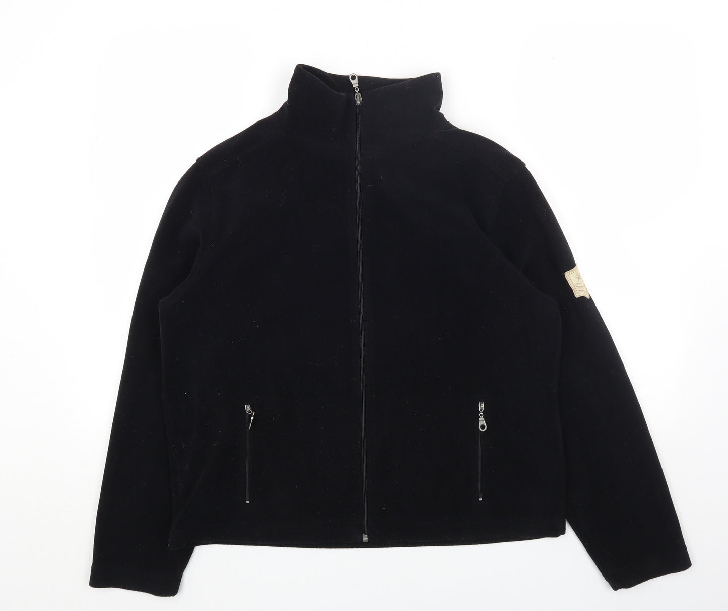 Street One Womens Black Jacket Size 14 Zip
