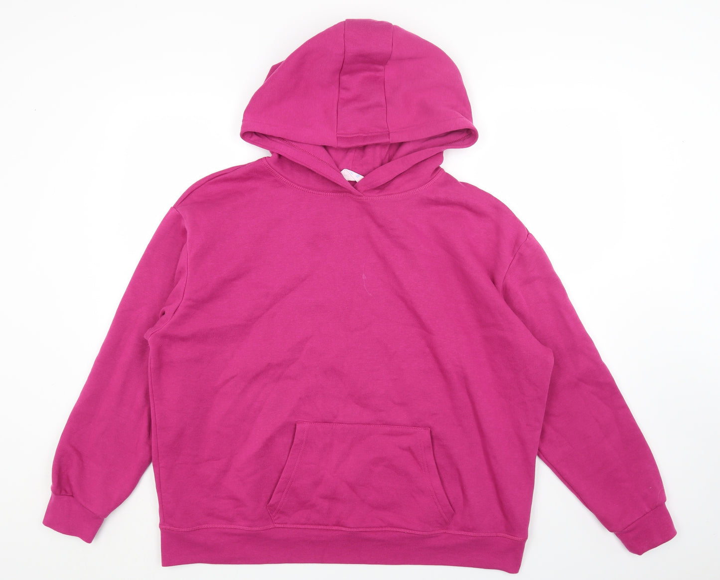 Primark Womens Pink Cotton Pullover Hoodie Size XL Pullover