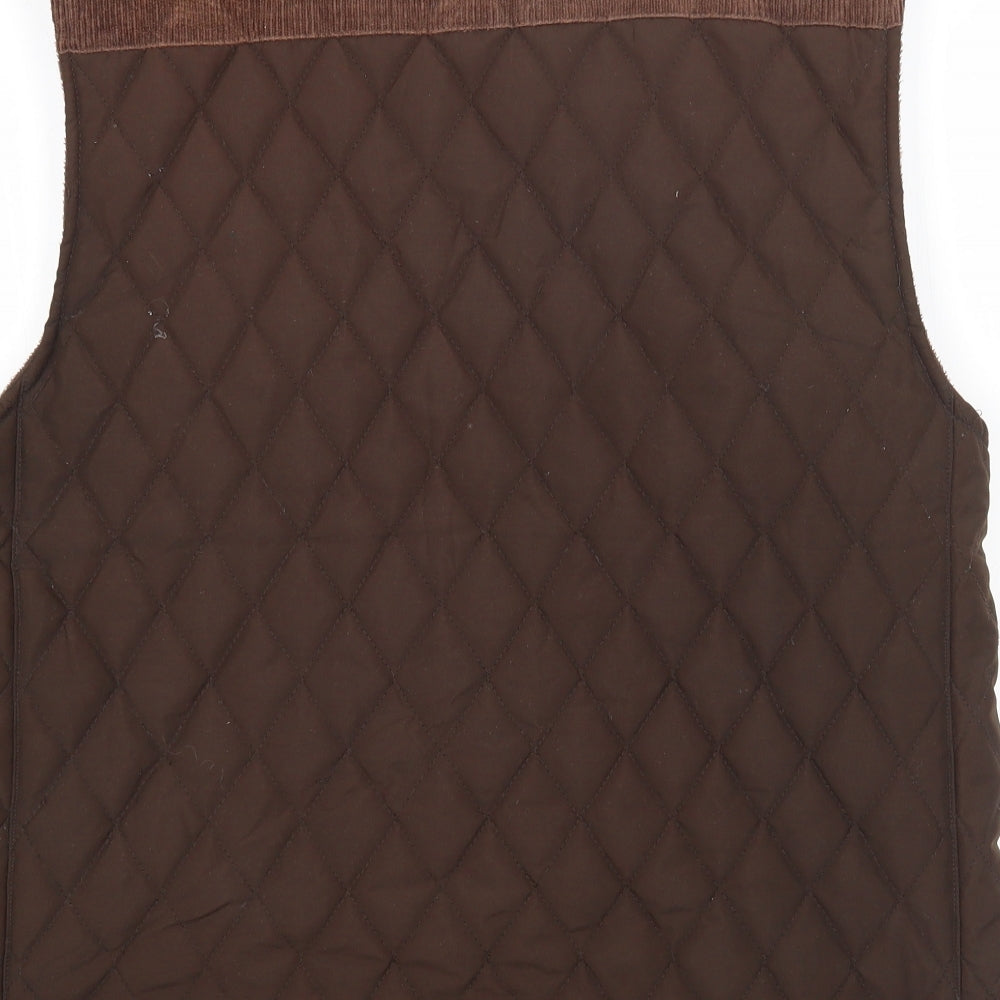 Regatta Mens Brown Gilet Waistcoat Size XL Zip